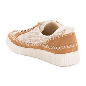 NEW  Dolce Vita womens Nicona Woven Sneaker Knited Sandstone  2510 3M7T